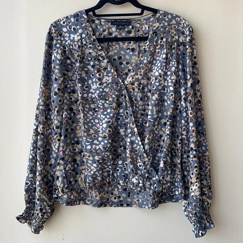 Sanctuary printed top